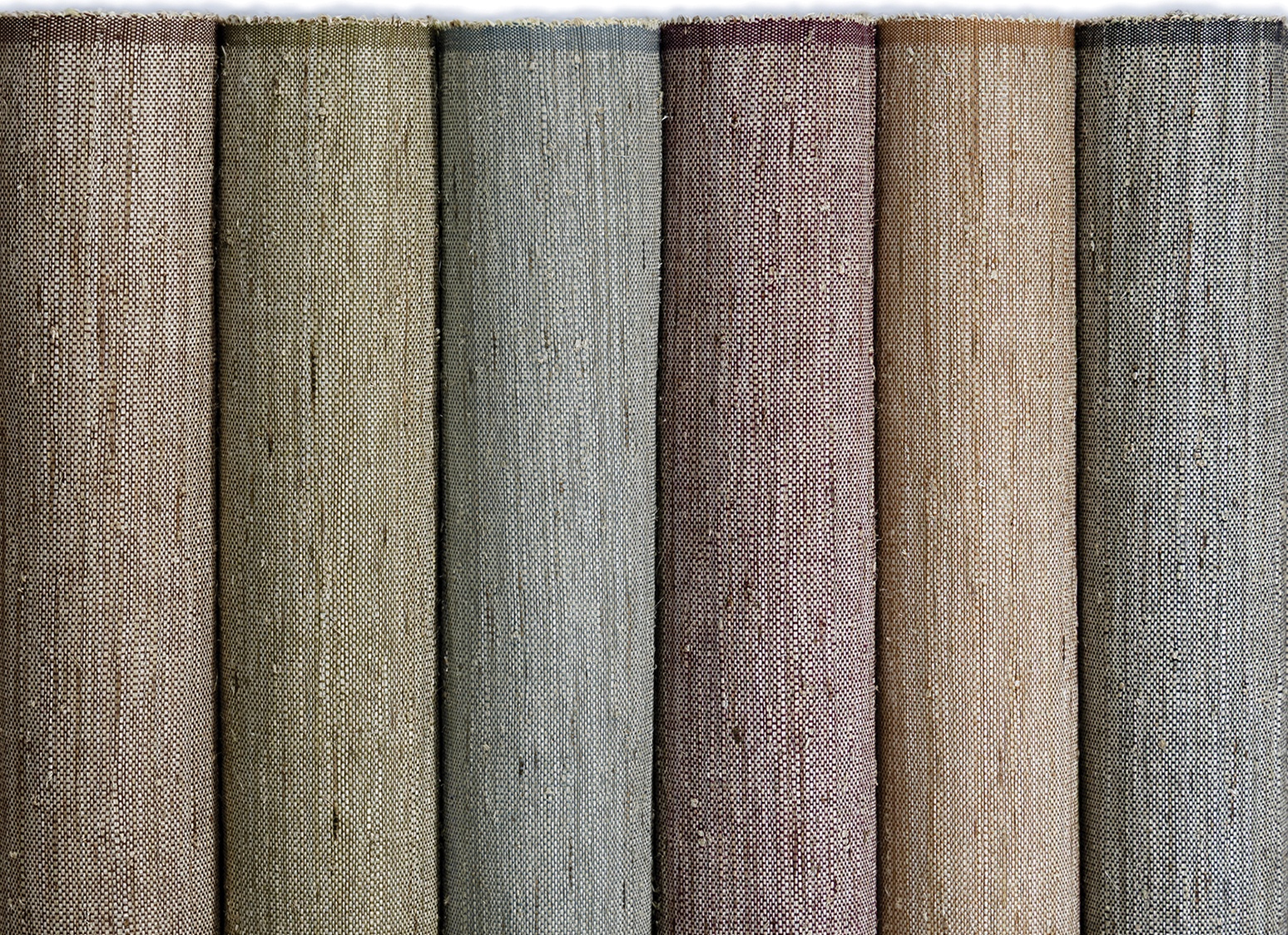 Glimmer fabric swatches