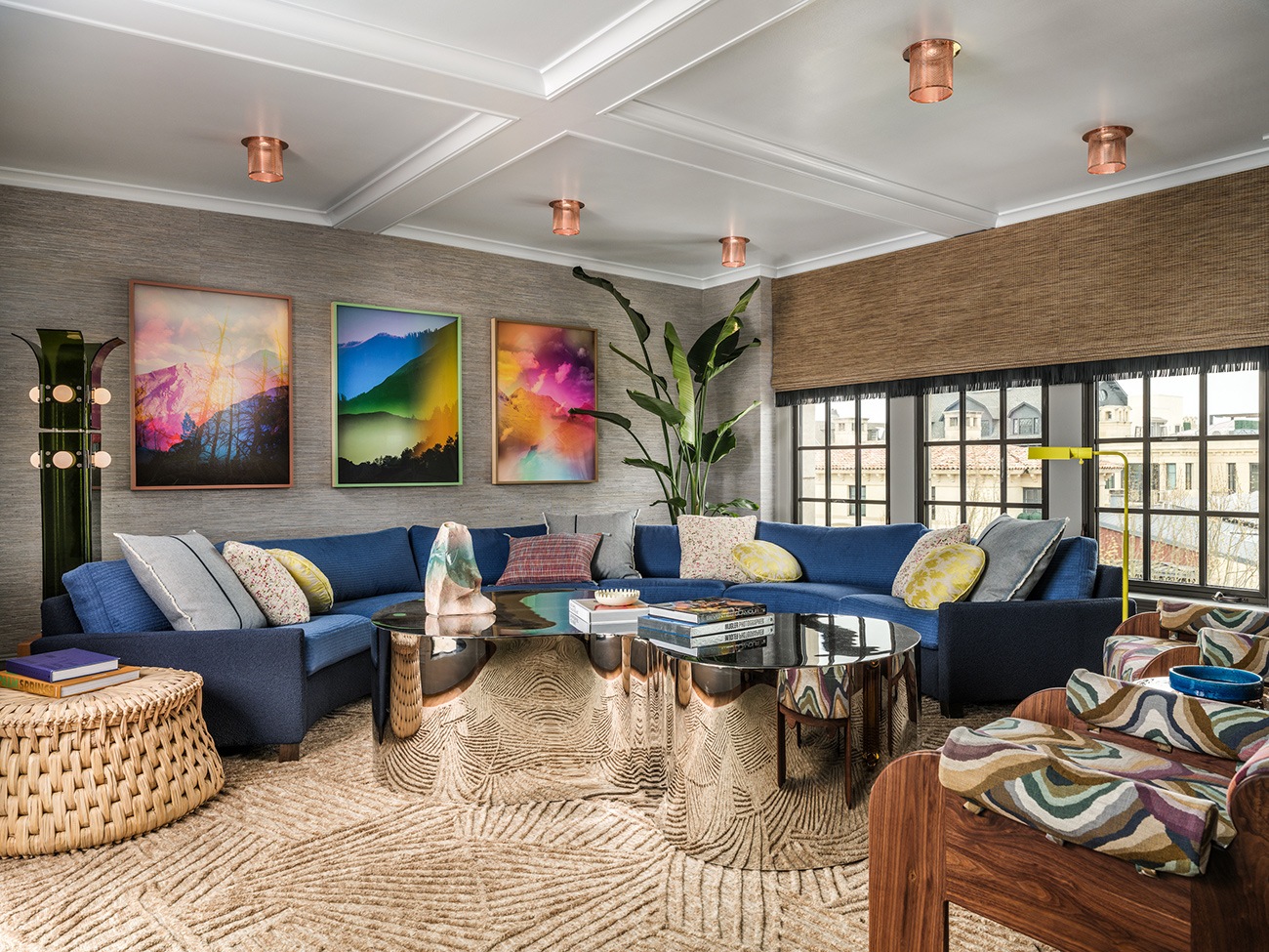 Way out West: A Technicolor Time-out Designed by John Anderson, JKA Design | Photography by Christopher Stark
