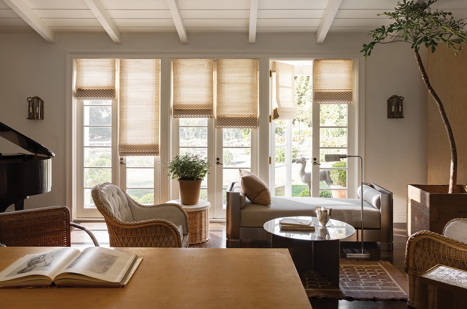 LEAM532-06 Klara - Wheat Alabaster window shades