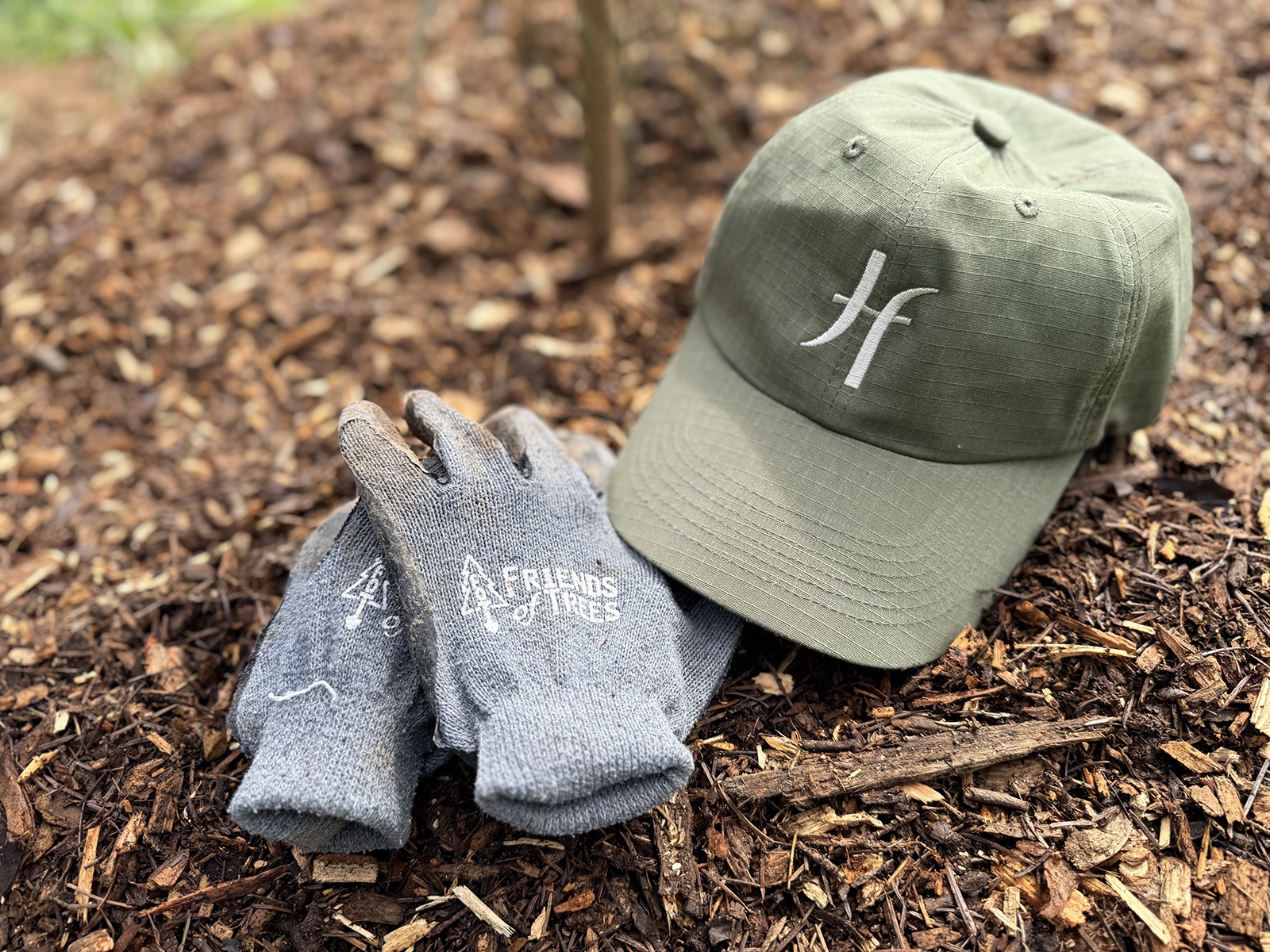 Friends of Trees Gloves with Hartmann&Forbes hat