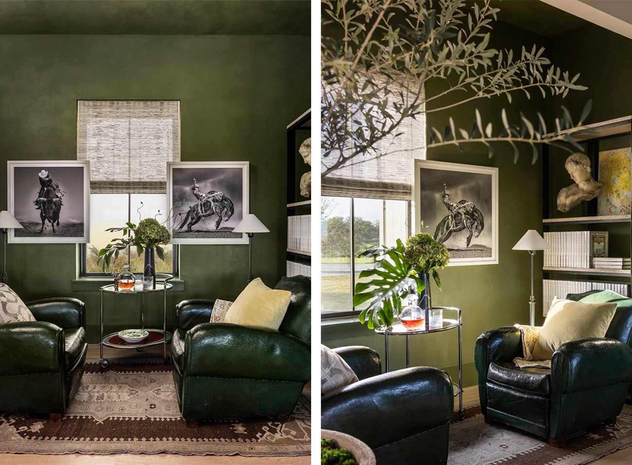 Round Top Designer Showhouse Living Room