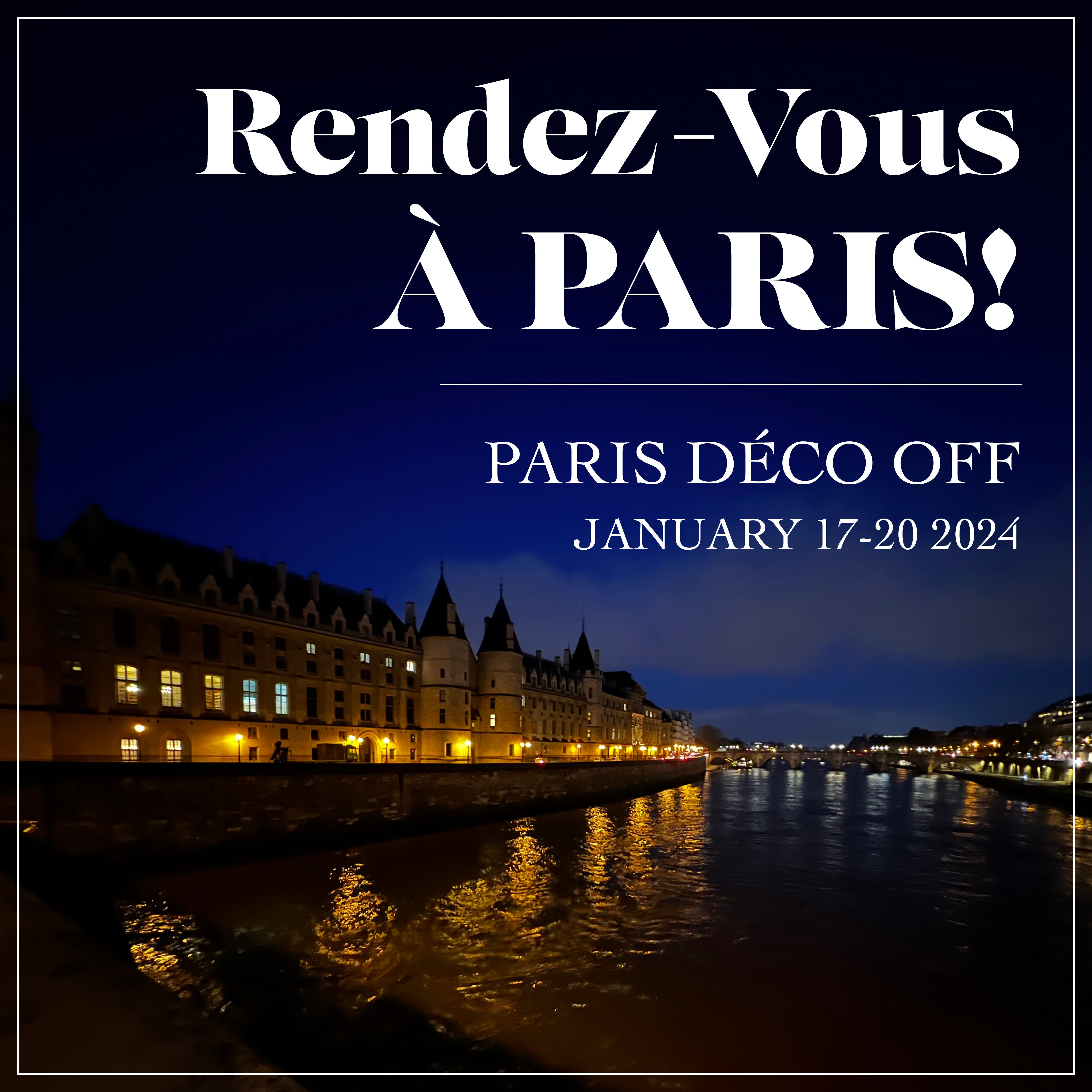 Join us in Paris, Deco Off 2024