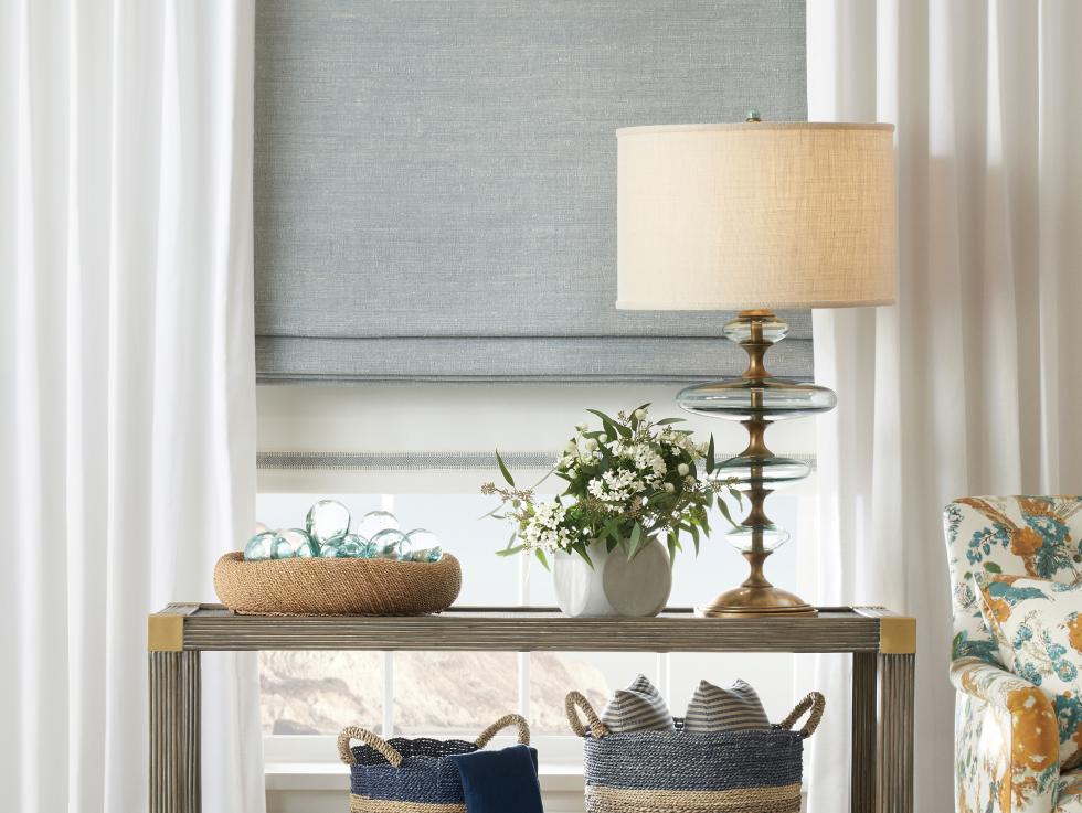 natural woven shade style banner