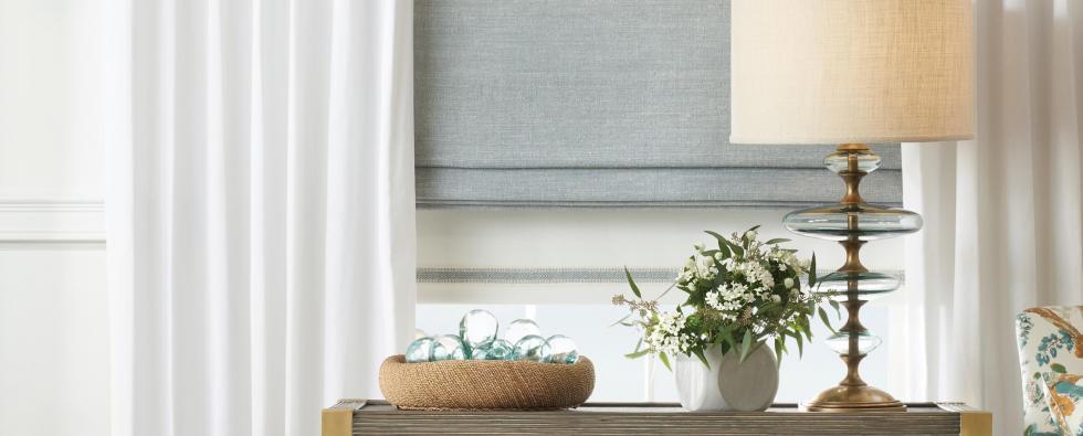 natural woven shade style banner