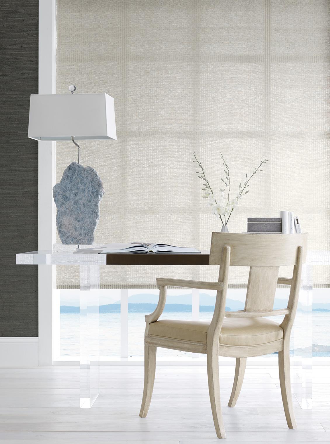PE604-36 Contented Grey | Chair - Palecek, Table - MTD Showroom PE604-36 Enlightenment Contented Grey | chair courtesy Palecek | table courtesy MTD Showroom