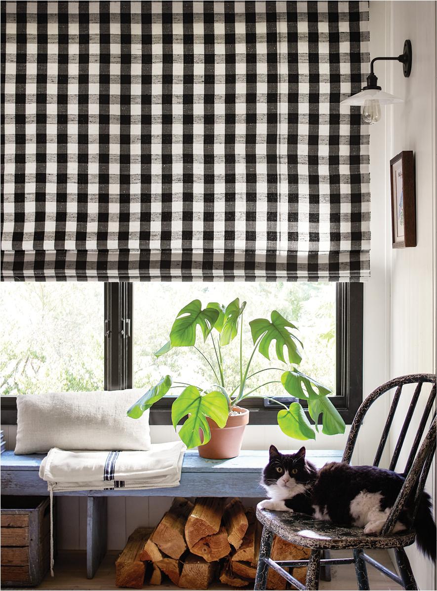 LEMH500-87 Gingham Black LEMH500-87 Gingham Black